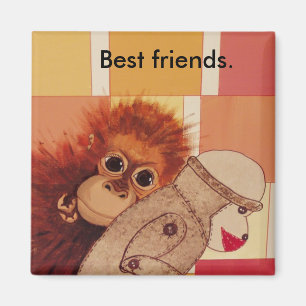buddies, Best friends. Magnet
