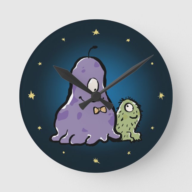 buddies round clock (Front)