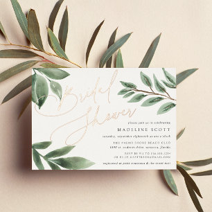 Budding Branch   Elegant Botanical Bridal Shower