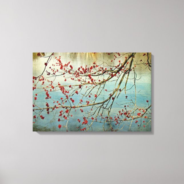 Budding Out Canvas Print (Front)