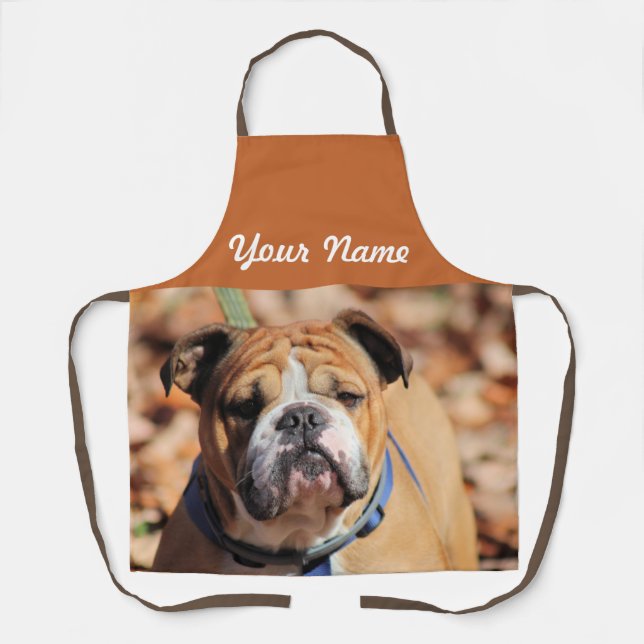 Buddy Bulldog Apron (Front)