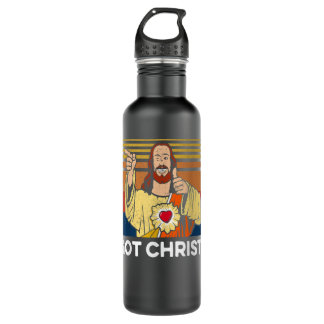 Buddy Christ Christmas Cool Jesus Religious Christ 710 Ml Water Bottle