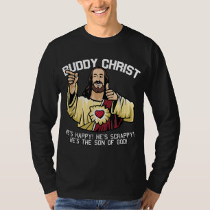 Buddy Christ Christmas Cool Jesus Religious Christ T-Shirt