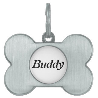 Buddy Dog's Name Tag