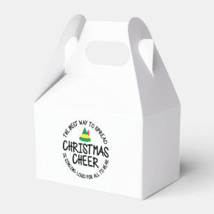 Buddy Elf Christmas Cheer 2022   Favor Box