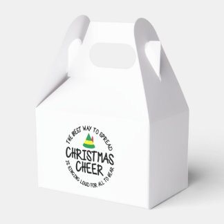 Buddy Elf Christmas Cheer 2022   Favor Box