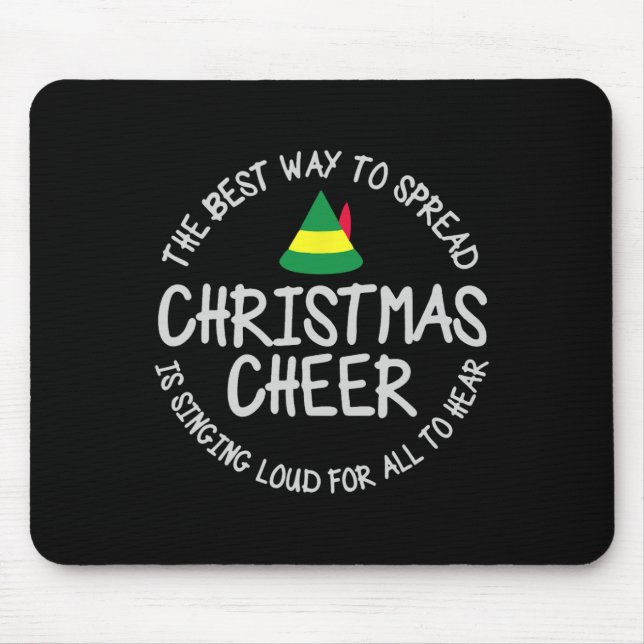 Buddy Elf Christmas Cheer 2024  Mouse Pad (Front)