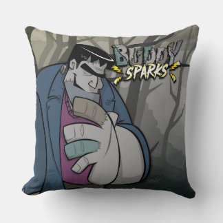 Buddy Sparks Throw Pillow