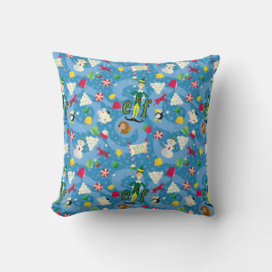 Buddy the Elf Cartoon Pattern Throw Pillow