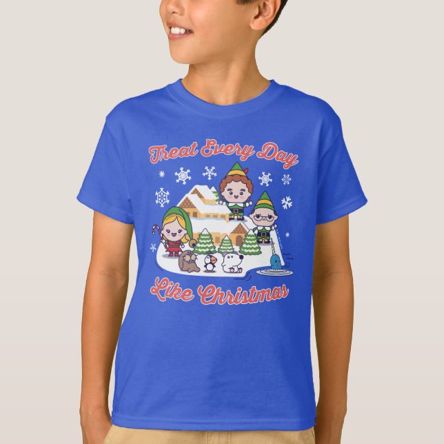 Buddy the Elf Chibi Graphic T-Shirt (Front)