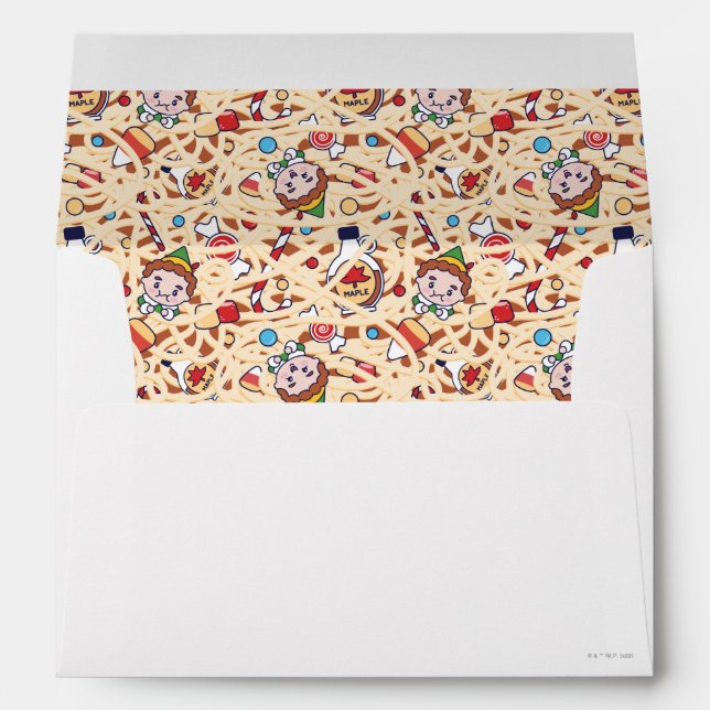 Buddy the Elf | Christmas Cheer Pattern Envelope (Back (Bottom))