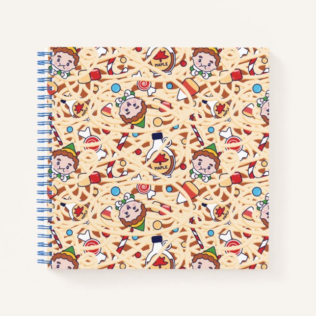Buddy the Elf | Christmas Cheer Pattern Notebook (Front)