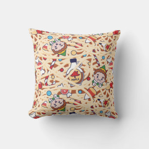 Buddy the Elf   Christmas Cheer Pattern Throw Pillow