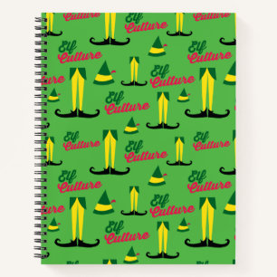 Buddy the Elf   Elf Culture Pattern Notebook