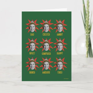 Buddy the Elf Emotions Card