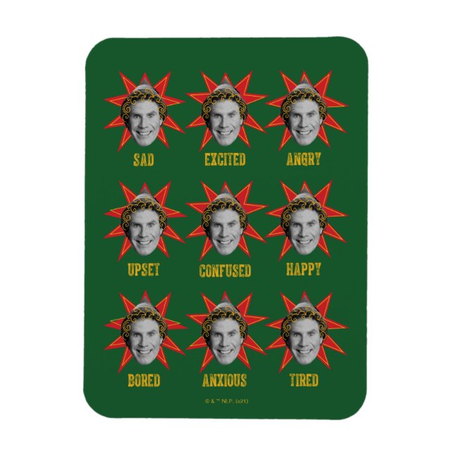 Buddy the Elf | Emotions Magnet (Vertical)