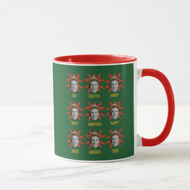 Buddy the Elf | Emotions Mug (Right)