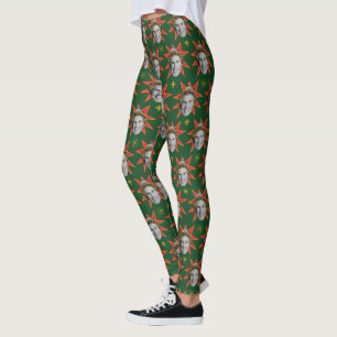 Buddy the Elf Emotions Pattern Leggings