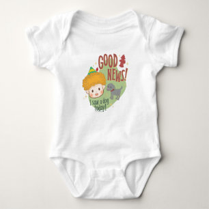 Buddy the Elf Good News! I Saw a Dog Today! Baby Bodysuit