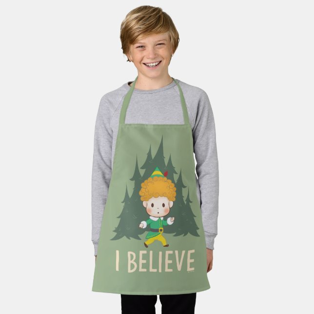 Buddy the Elf I Believe Apron (Worn)