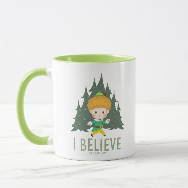 Buddy the Elf I Believe Mug (Left)