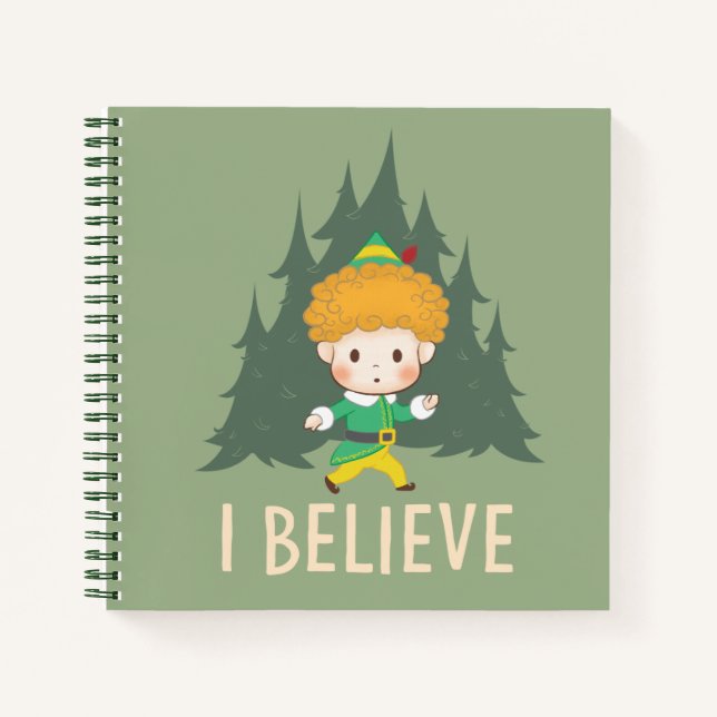 Buddy the Elf I Believe Notebook (Front)