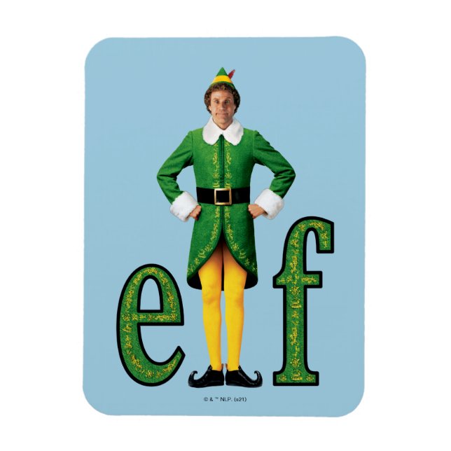 Buddy the Elf Movie Logo Magnet (Vertical)