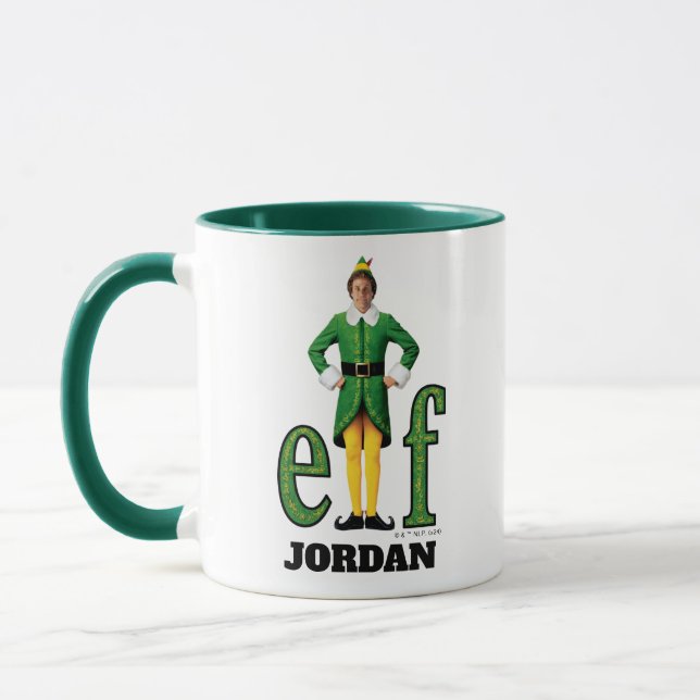 Buddy the Elf Movie Logo Mug (Left)