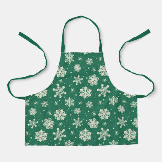 Buddy the Elf Snowflake Pattern Apron