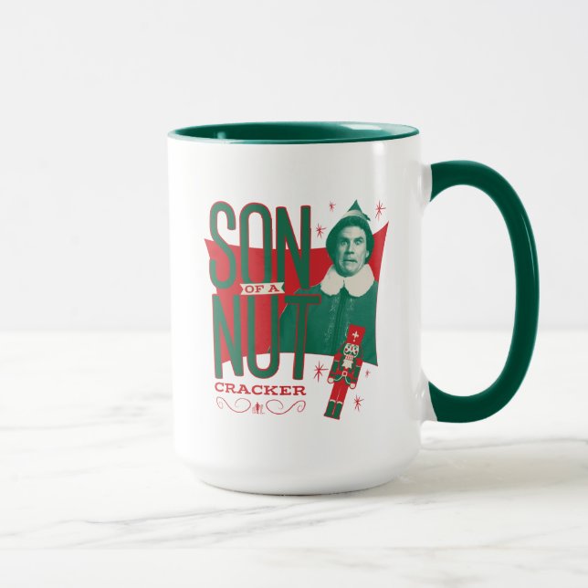 Buddy the Elf Son of a Nutcracker Mug (Right)