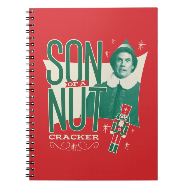 Buddy the Elf Son of a Nutcracker Notebook (Front)