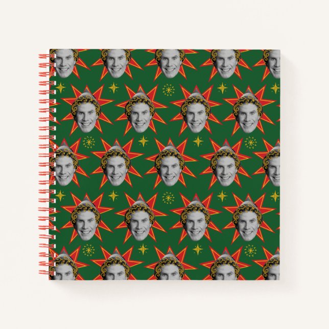 Buddy the Elf | Starburst Pattern Notebook (Front)
