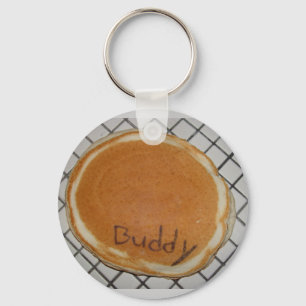 Buddy the Pancake Keychain