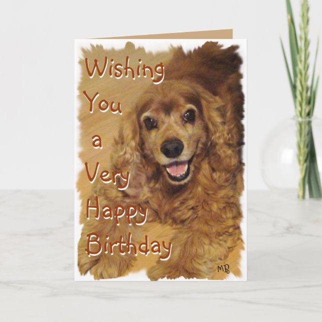 BuddySmilieBday-customize-any occasion Card (Front)