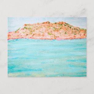 Budelli Turquoise Sea Postcard