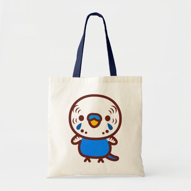 Budgerigar / Normal cobalt male Tote Bag (Front)
