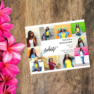 Budget 10 Multi Photo Graduation Flyer