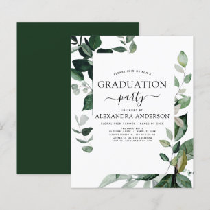 Budget 2021 Graduation Botanical Greenery