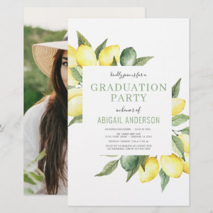 Budget 2022 Photo Graduation Invitation