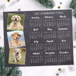 Budget 2025 Rustic Photo Pet Dog Calendar Card<br><div class="desc">2025 Photo Calendar Cards - Send New Year Greetings or include in your Christmas cards, these custom photo calendar cards are perfect as Christmas and New Year cards to family and friends. Perfect to highlight or circle special family dates, anniversaries, birthdays, and reunions. Personalize these full year photo 12 month...</div>