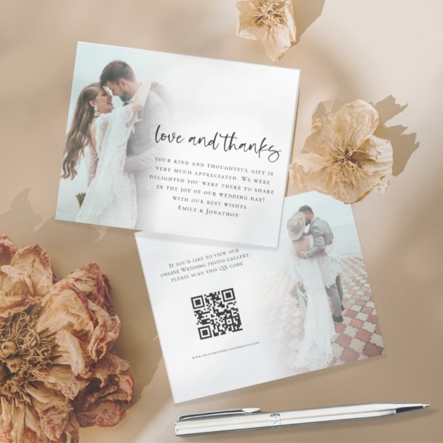 Budget 2 Photo Script Wedding Love Thanks (Creator Uploaded)