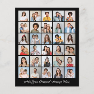 Budget 30 Photo Collage Add Your Greeting Card