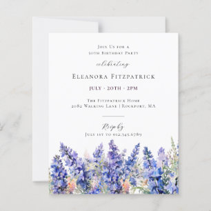 BUDGET 50th Birthday July Birth Month Flower