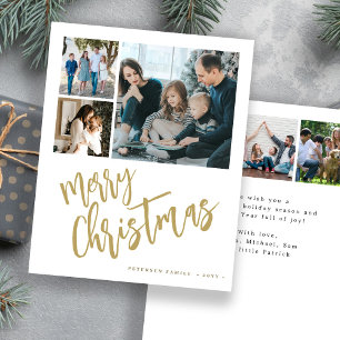 Budget 6 photo or Joyeux Noël Carte de vacances
