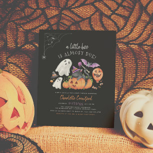 Budget A Little Boo Spooky Halloween Baby Shower