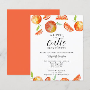 Budget A Little Cutie on the Way Baby Shower 