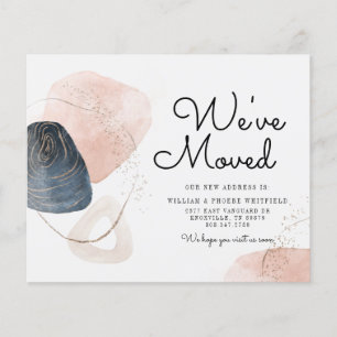 Budget Abstract New Address Moving Announcement