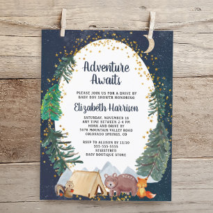 Budget Adventure Awaits Drive By Baby Shower