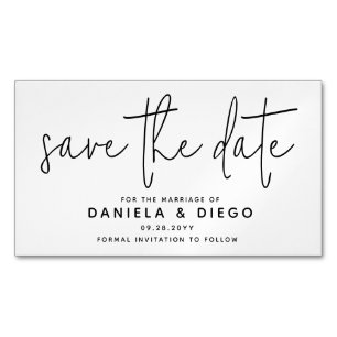 Budget Affordable Save the Date Magnets