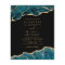 Budget Agate Turquoise Teal Gold Wedding